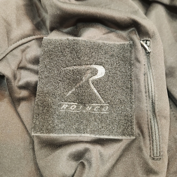 Rothco Concealed Carry Hooded Sweater Mens 2XL Black Thin Blue Line Hoodie - Picture 3 of 9